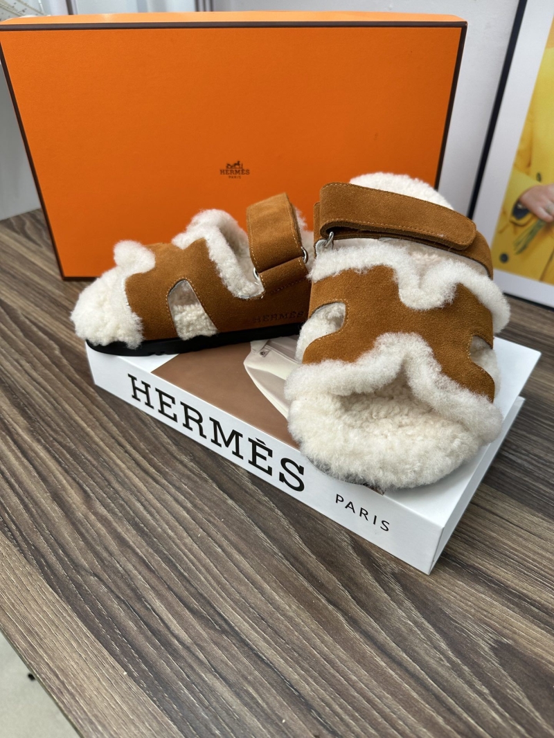 Hermes Slippers